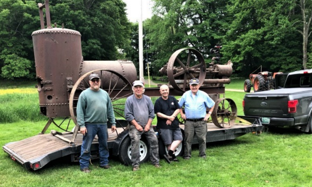 old steam engine enosburg